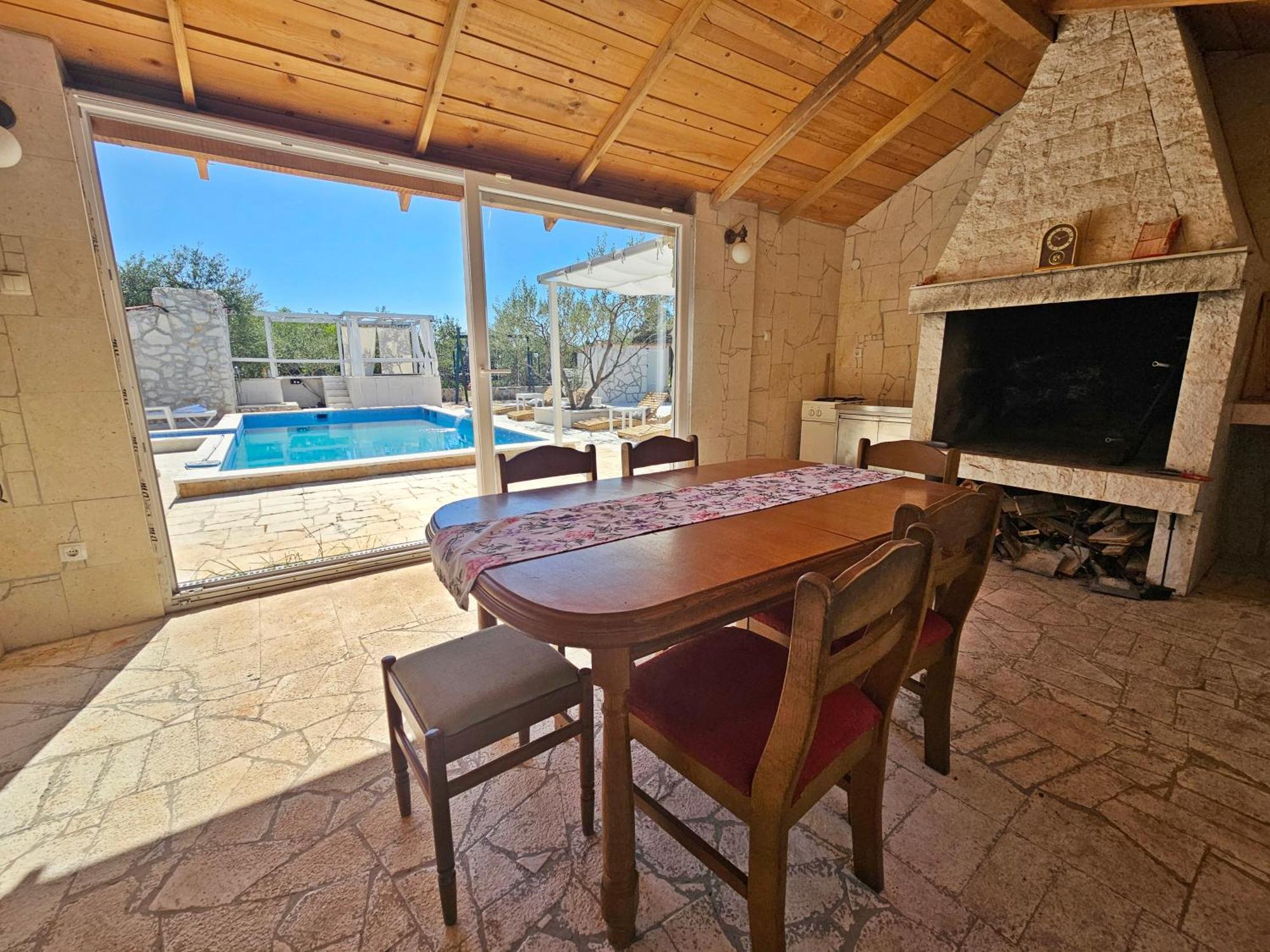 Вилла Flamingo - House With Private Pool Gornji Seget Экстерьер фото