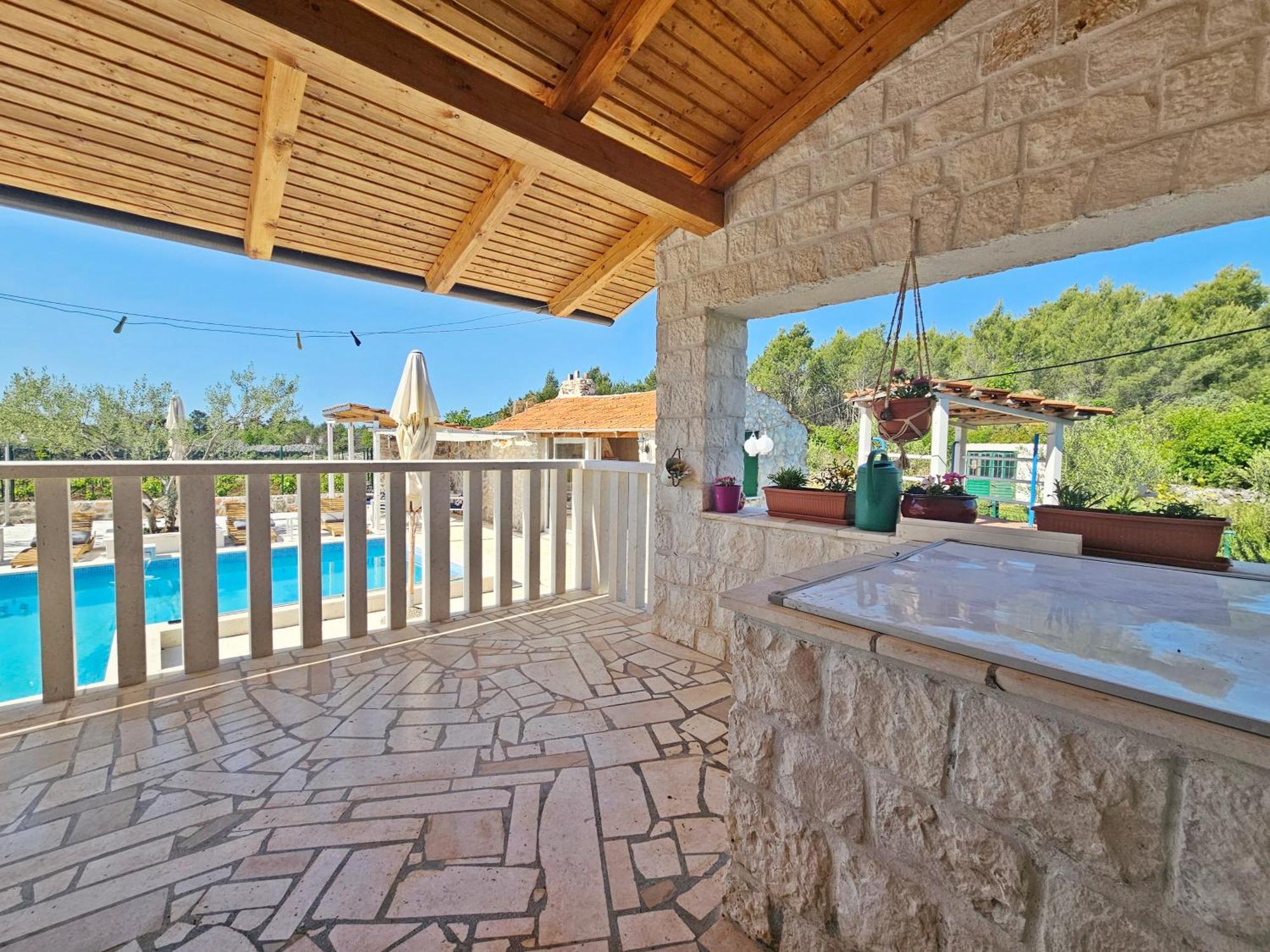 Вилла Flamingo - House With Private Pool Gornji Seget Экстерьер фото